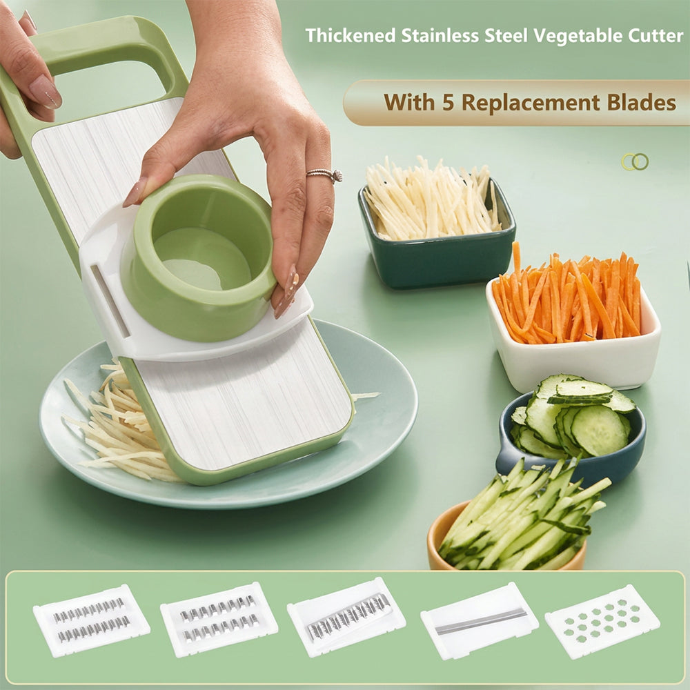5-in-1 Vegetable Cutter & Slicer
