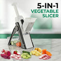 5-in-1 Adjustable Mandoline Vegetable Slicer & Dicer