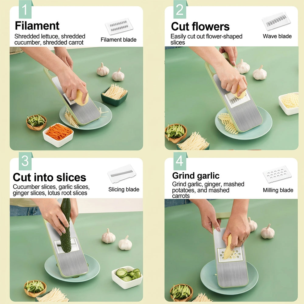 5-in-1 Vegetable Cutter & Slicer