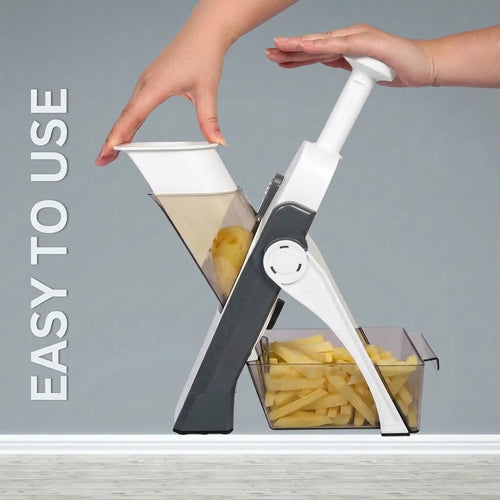 5-in-1 Adjustable Mandoline Vegetable Slicer & Dicer