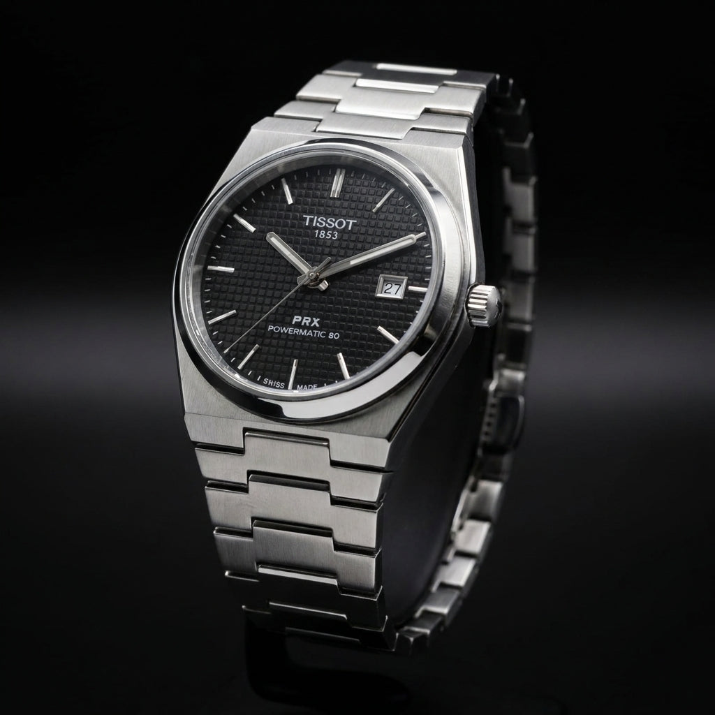Tissot PRX Powermatic 80 (Black Textured Dial)