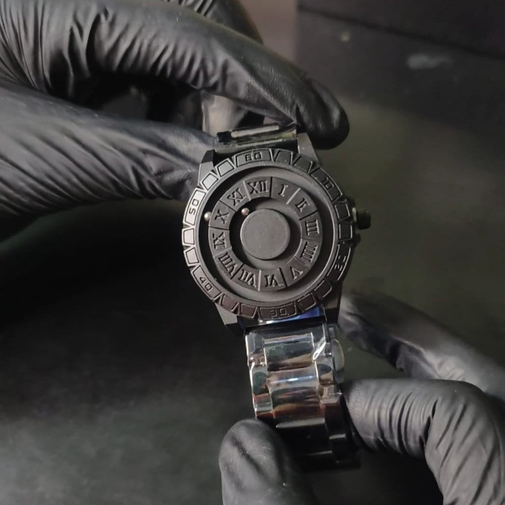Magnetic Roman Numeral Luxury Watch