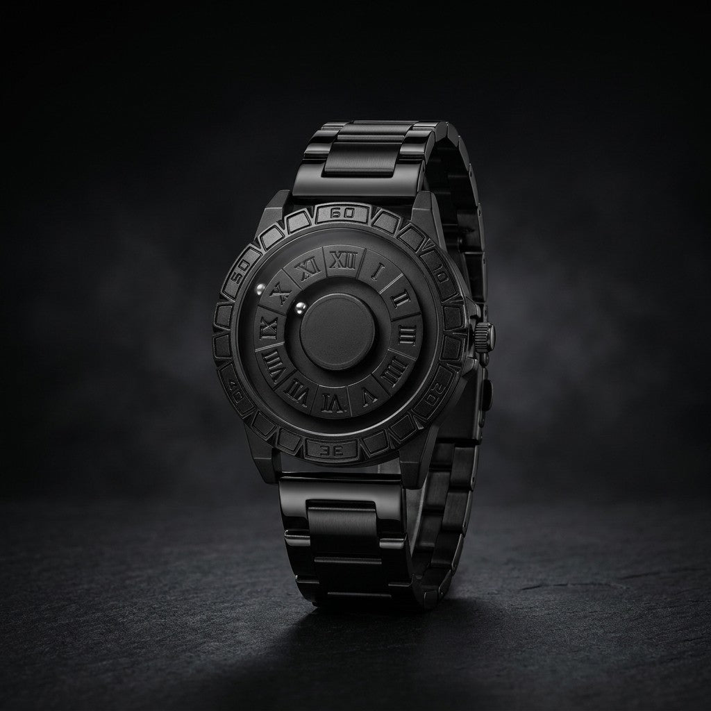 Magnetic Roman Numeral Luxury Watch