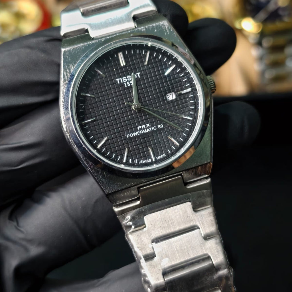 Tissot PRX Powermatic 80 (Black Textured Dial)